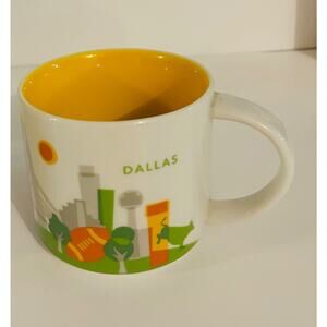 Starbucks You Are Here Dallas Texas 14 oz mug cup collector